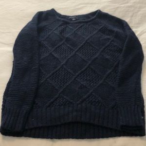 American Eagle Navy Blue Sweater Size M